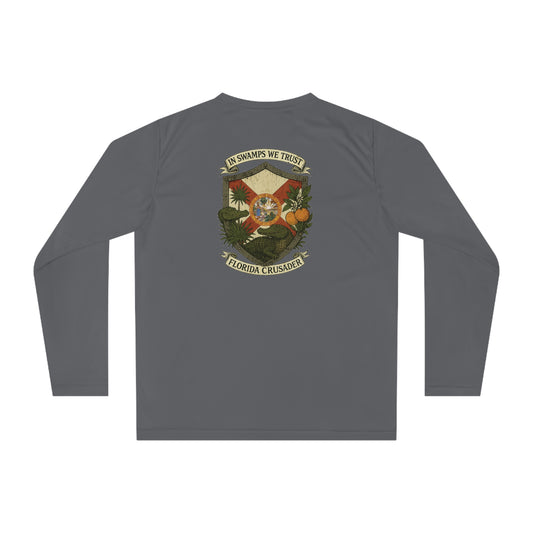 🛡️ Florida Crusader Long Sleeve UPF 40+ Performance Tee