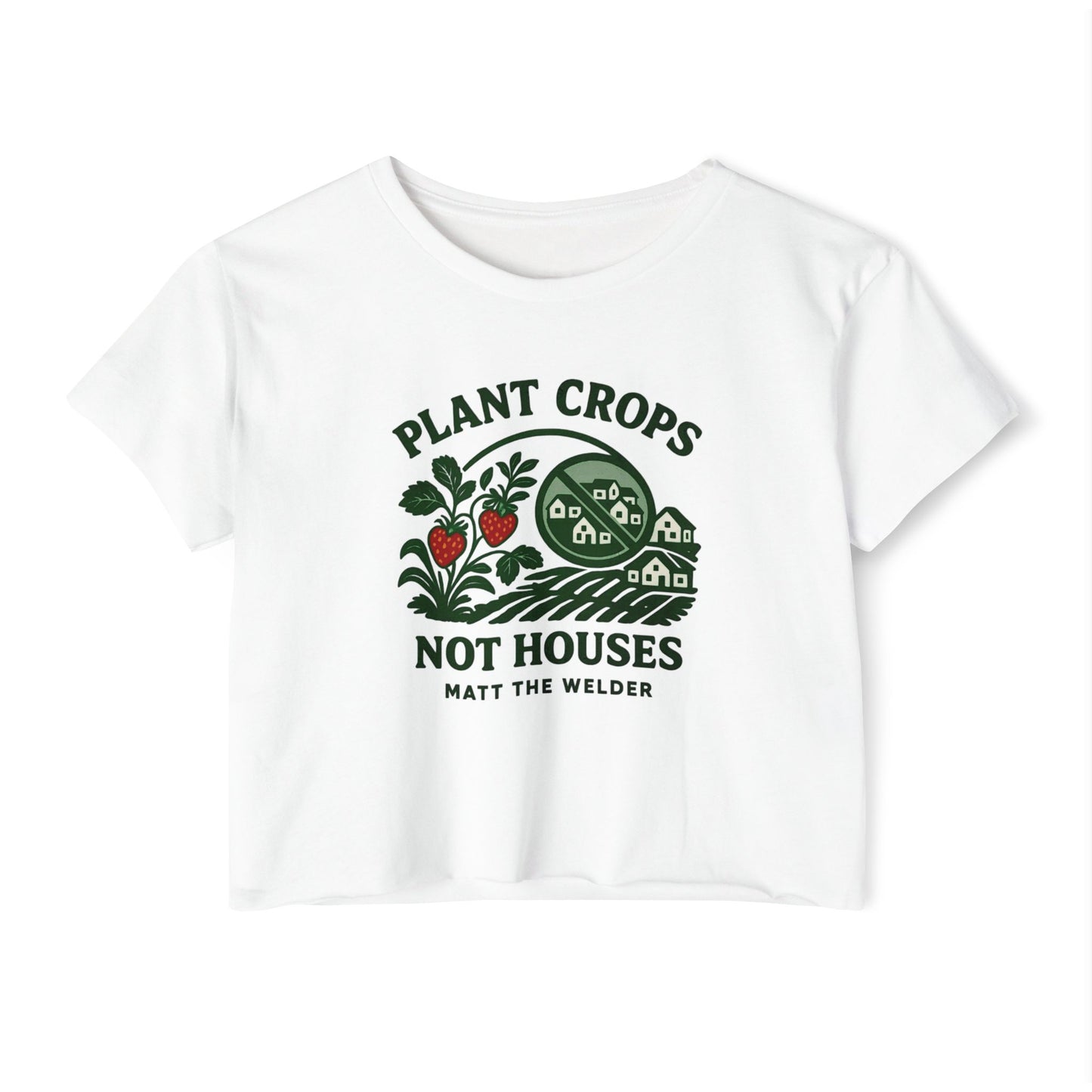 Plant Crops, Not Houses Crop🍓