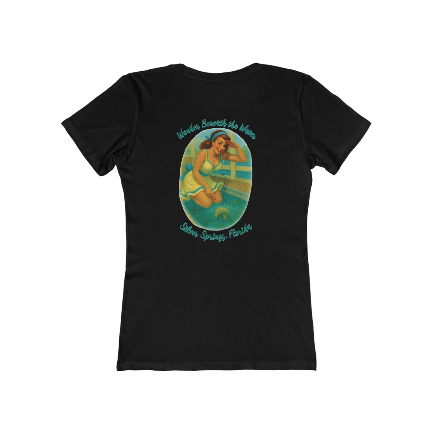 Wonder Beneath the Water Feminine-Fit Tee🐊✨