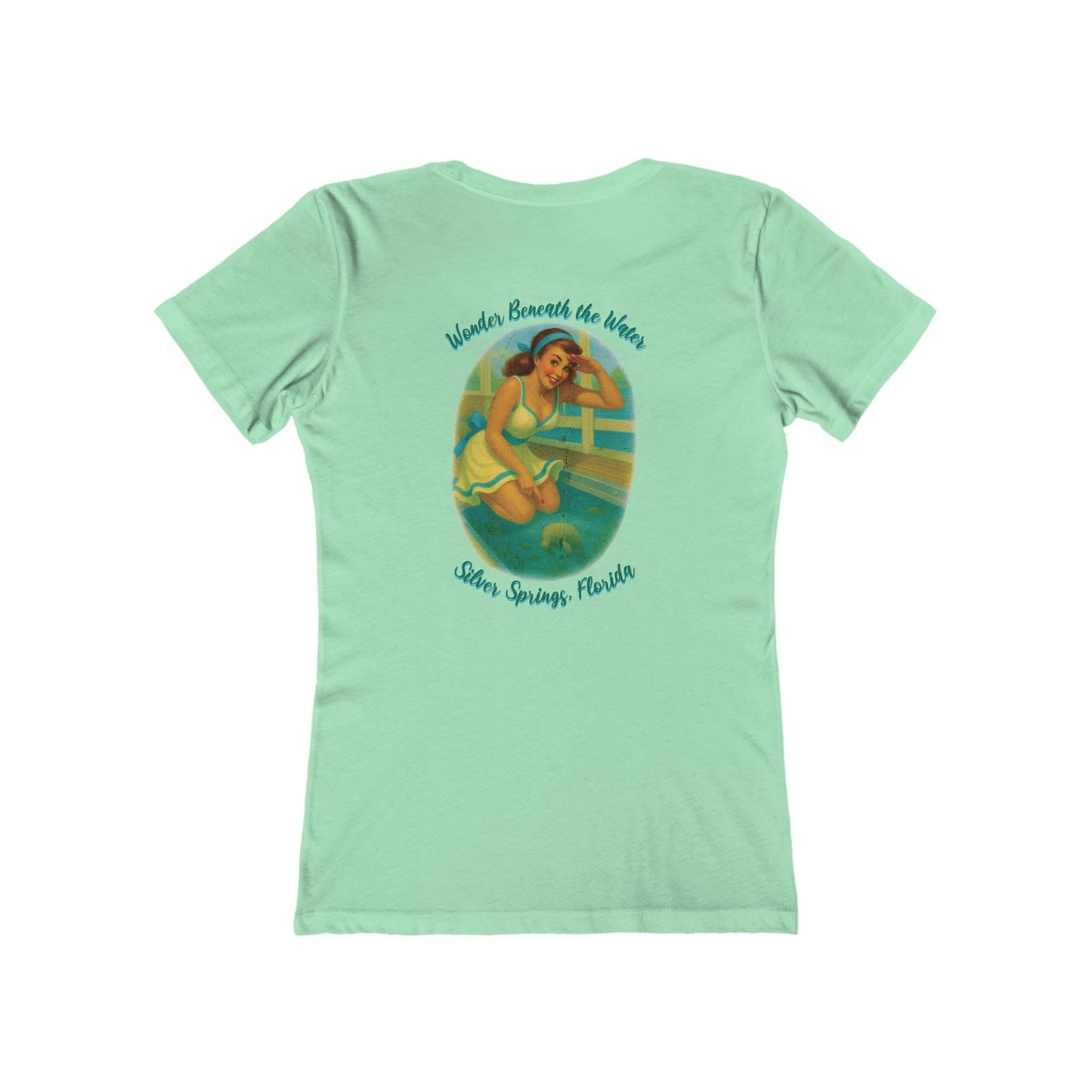 Wonder Beneath the Water Feminine-Fit Tee🐊✨