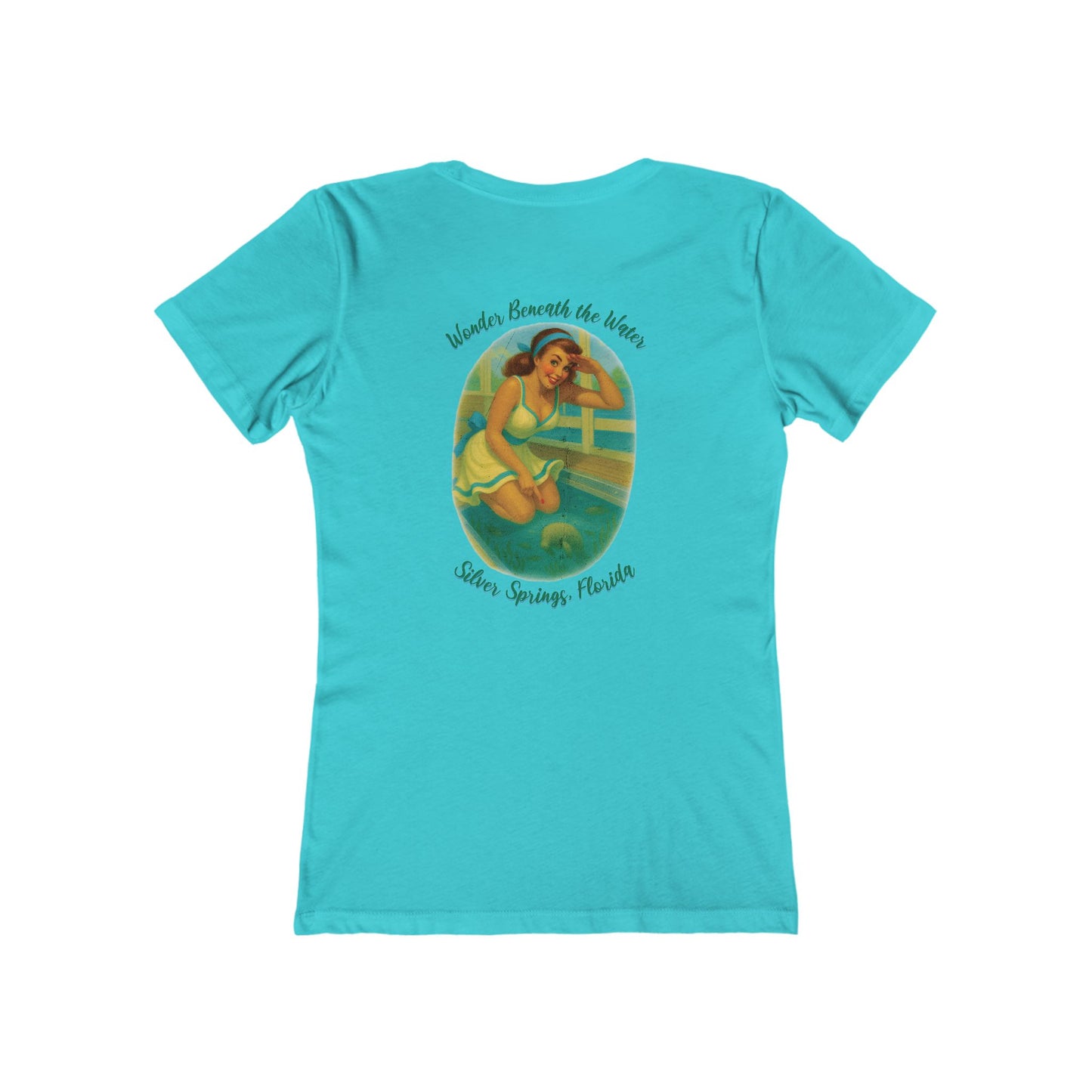 Wonder Beneath the Water Feminine-Fit Tee🐊✨