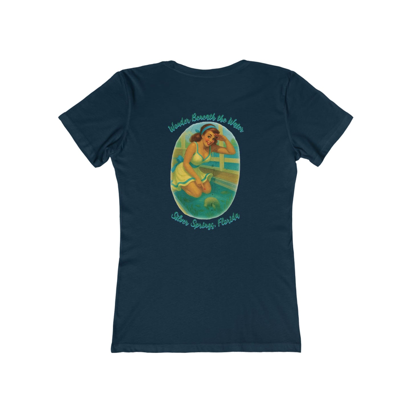 Wonder Beneath the Water Feminine-Fit Tee🐊✨