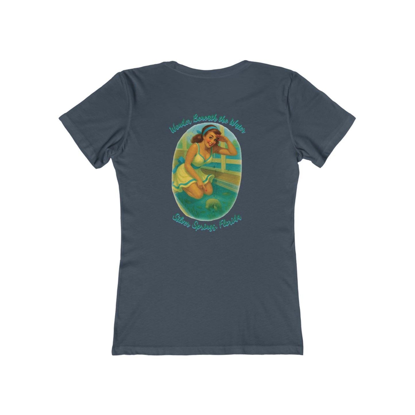 Wonder Beneath the Water Feminine-Fit Tee🐊✨