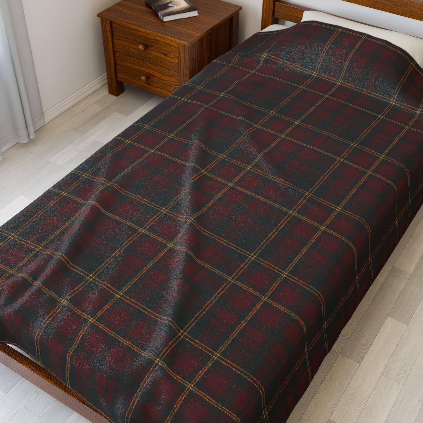 Holiday Heirloom Tartan Plush Blanket