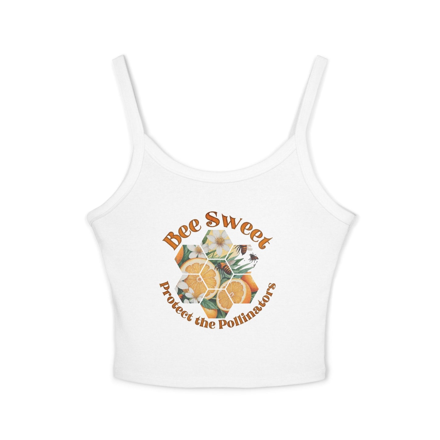 Bee Sweet Strappy Fitted Tank🐝🌼