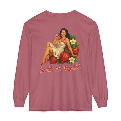 Sweet on Florida Long Sleeve Tee🌸🍓