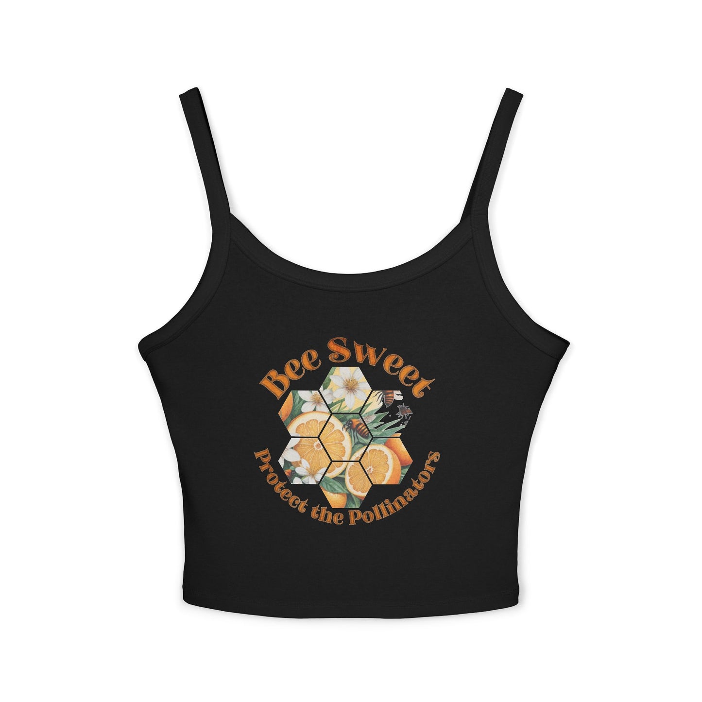 Bee Sweet Strappy Fitted Tank🐝🌼