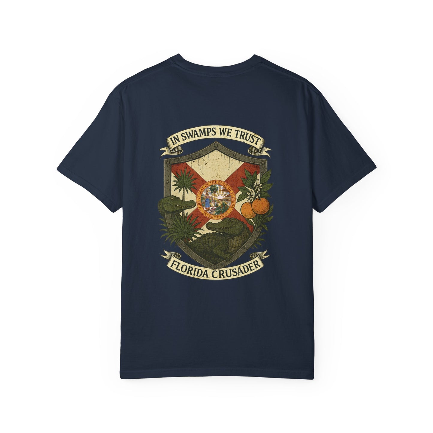 🛡️ Florida Crusader Tee - Florida Keepers x FloBro Limited Design