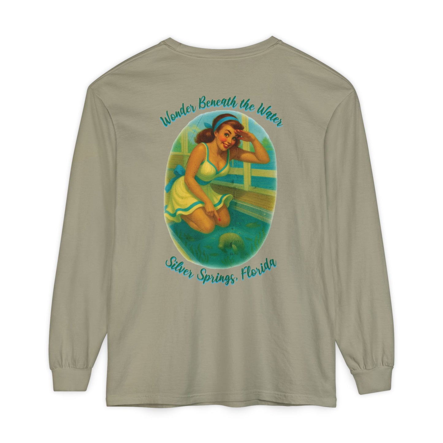 Wonder Beneath the Water Long Sleeve Tee🐊✨