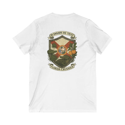 🛡️Florida Crusader V-Neck Tee