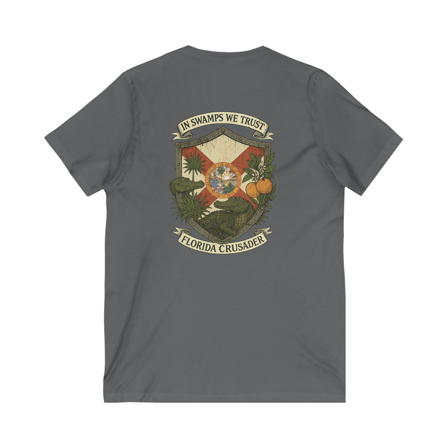 🛡️Florida Crusader V-Neck Tee