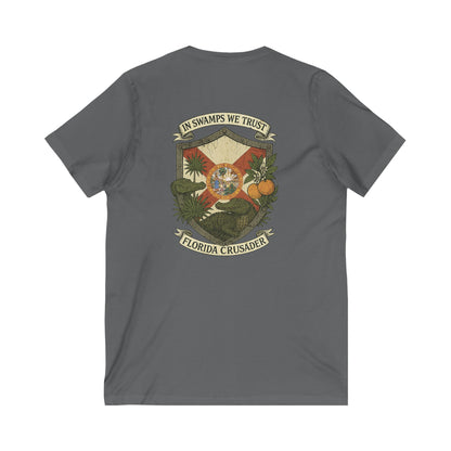 🛡️Florida Crusader V-Neck Tee