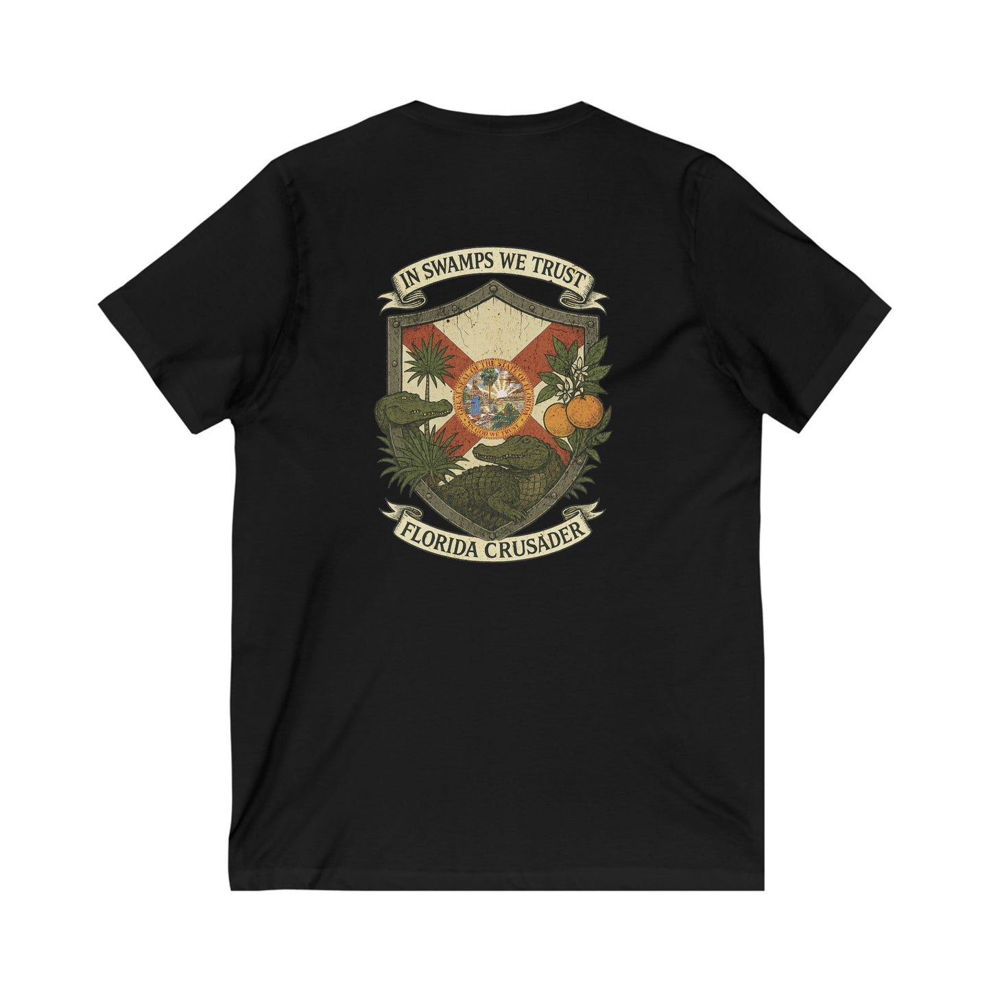 🛡️Florida Crusader V-Neck Tee