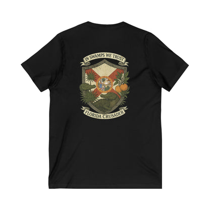 🛡️Florida Crusader V-Neck Tee
