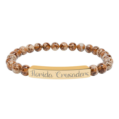 Florida Crusaders Natural Stone Bracelet 💎