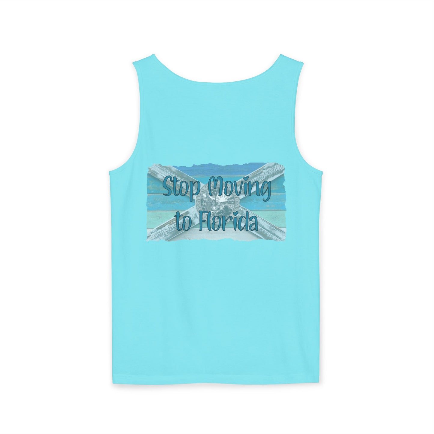 Stop Moving to Florida Relaxed-Fit Tank - The FloBro Show