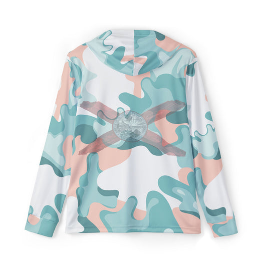 🌴 Tropic Veil UPF 50+ Performance Hoodie 🐬