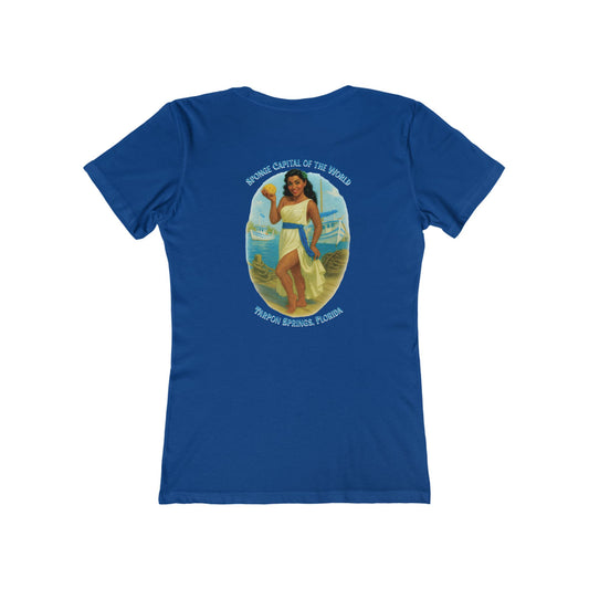 Tarpon Springs Sponge Docks Feminine-Fit Tee🧽🏛️