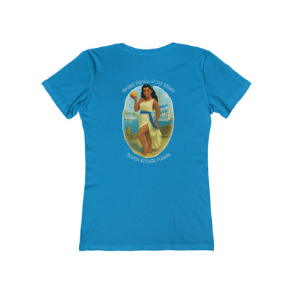 Tarpon Springs Sponge Docks Feminine-Fit Tee🧽🏛️