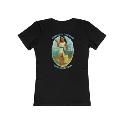 Tarpon Springs Sponge Docks Feminine-Fit Tee🧽🏛️