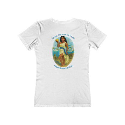 Tarpon Springs Sponge Docks Feminine-Fit Tee🧽🏛️