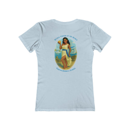 Tarpon Springs Sponge Docks Feminine-Fit Tee🧽🏛️
