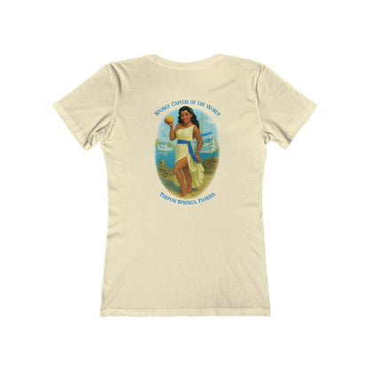Tarpon Springs Sponge Docks Feminine-Fit Tee🧽🏛️