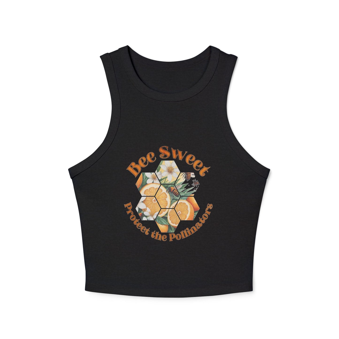 Bee Sweet Fitted Crop Tank🐝 🌼