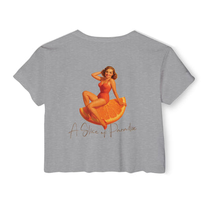 A Slice of Paradise Crop🌞🍊