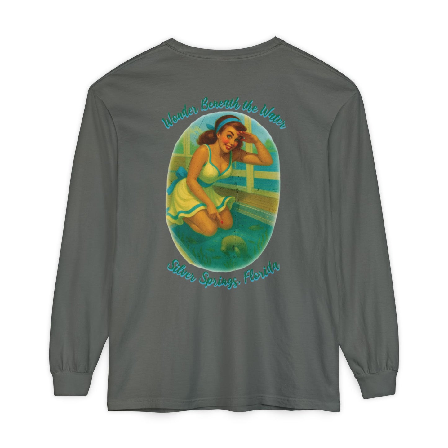Wonder Beneath the Water Long Sleeve Tee🐊✨