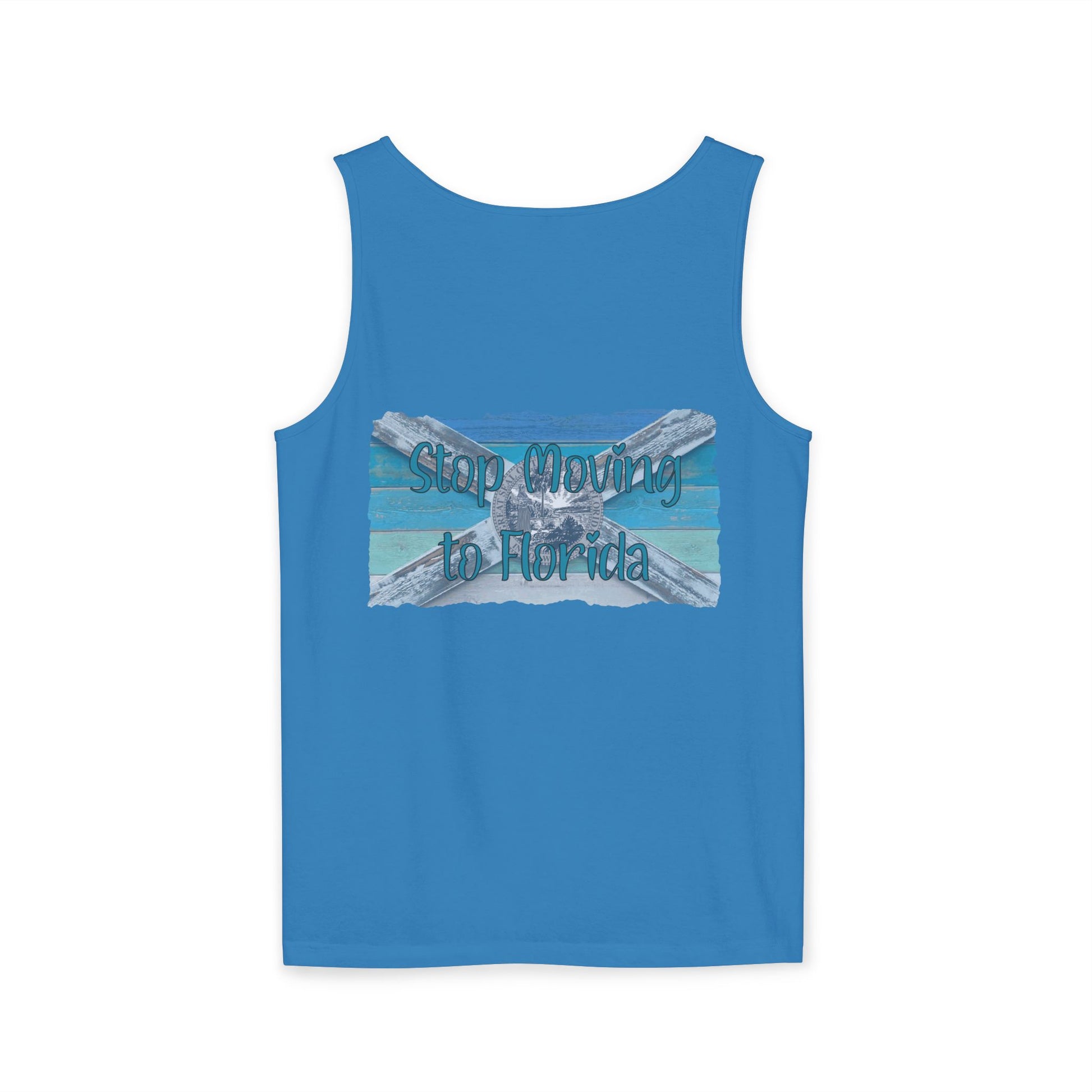 Stop Moving to Florida Relaxed-Fit Tank - The FloBro Show