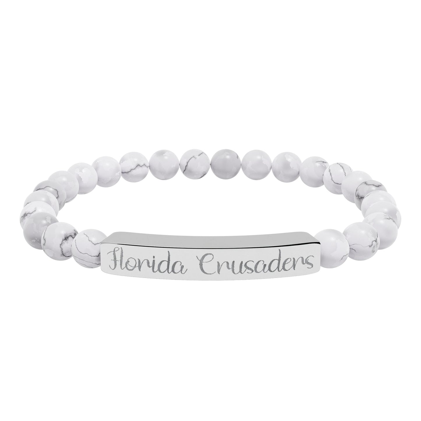 Florida Crusaders Natural Stone Bracelet 💎