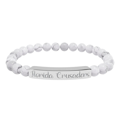 Florida Crusaders Natural Stone Bracelet 💎