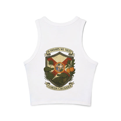 🛡️Florida Crusader Micro Rib Racer Tank