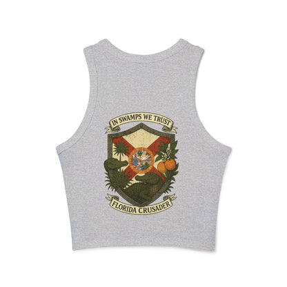 🛡️Florida Crusader Micro Rib Racer Tank