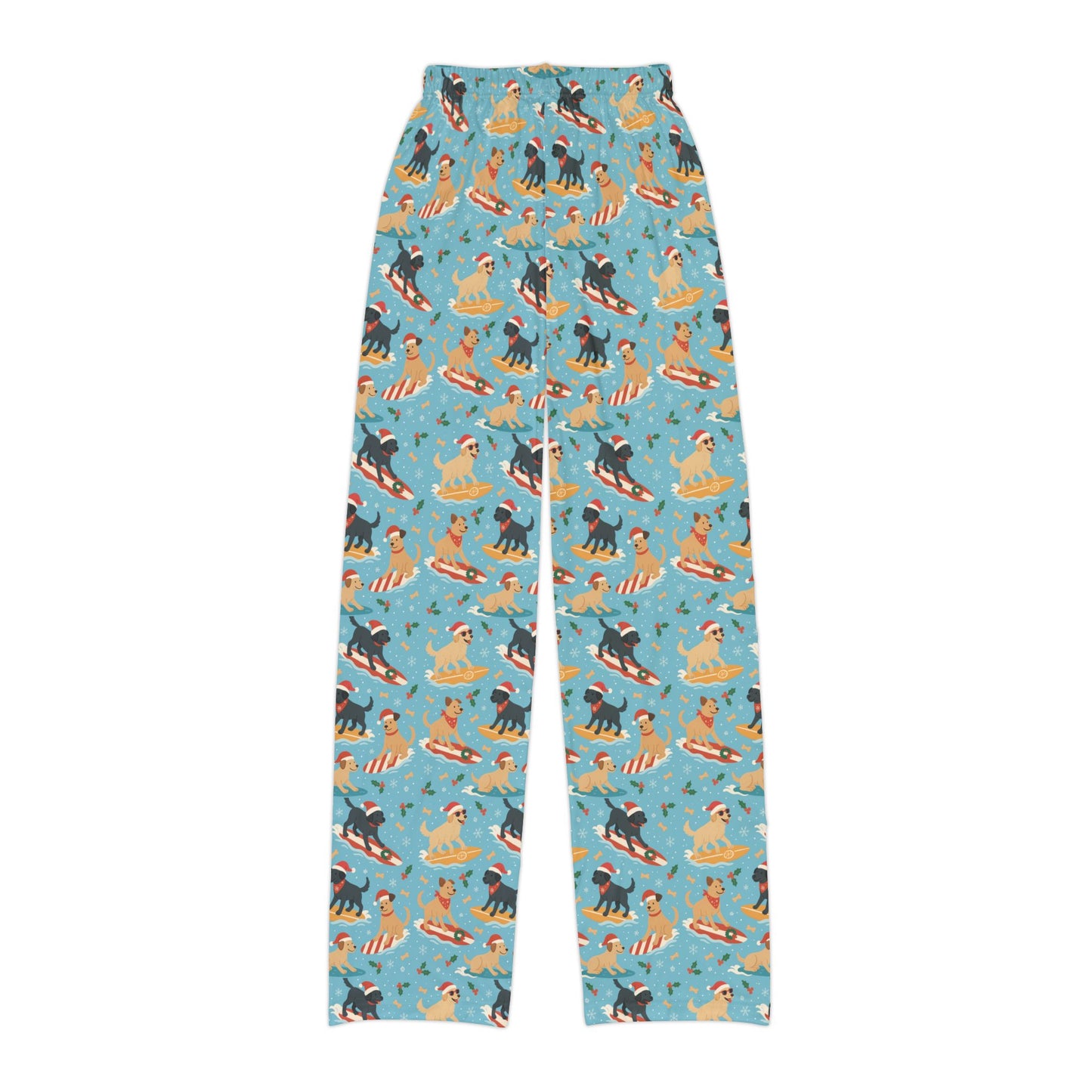 Surfin' Santa Paws Kids Lounge Pants