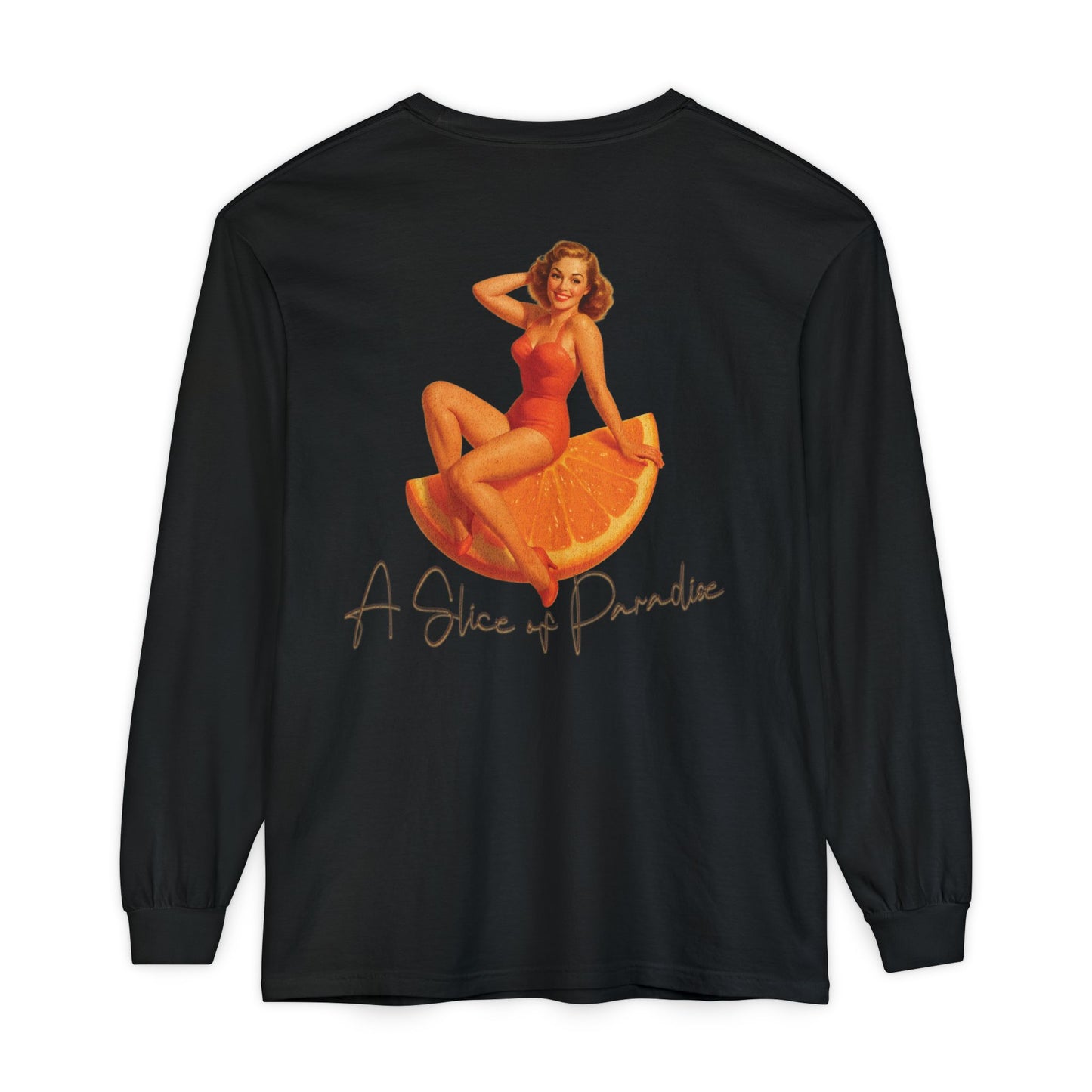 A Slice of Paradise Long Sleeve Tee🌞🍊