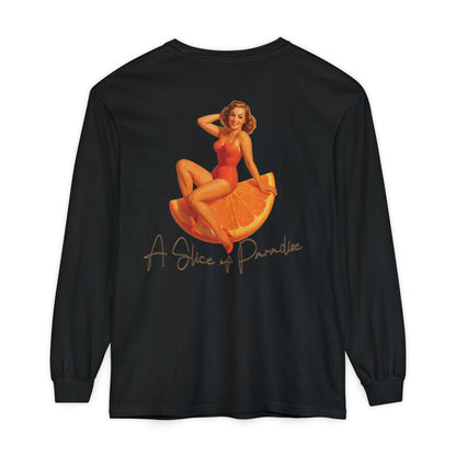 A Slice of Paradise Long Sleeve Tee🌞🍊