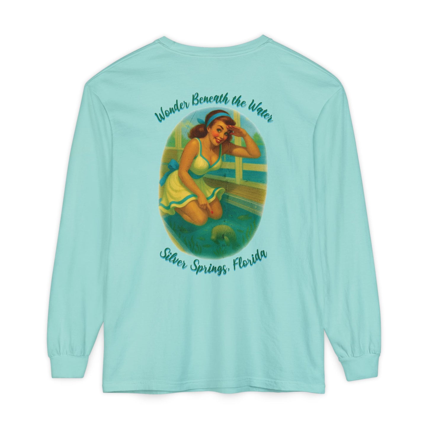 Wonder Beneath the Water Long Sleeve Tee🐊✨
