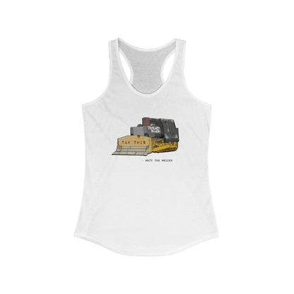 Tread Back Racerback Tank