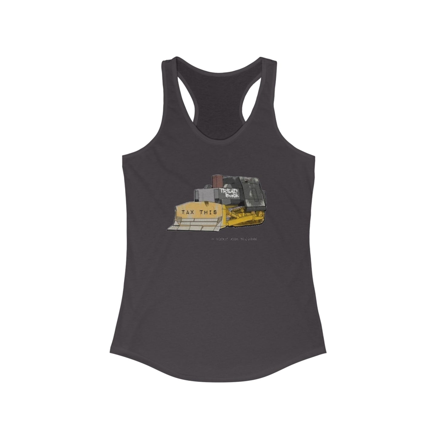 Tread Back Racerback Tank