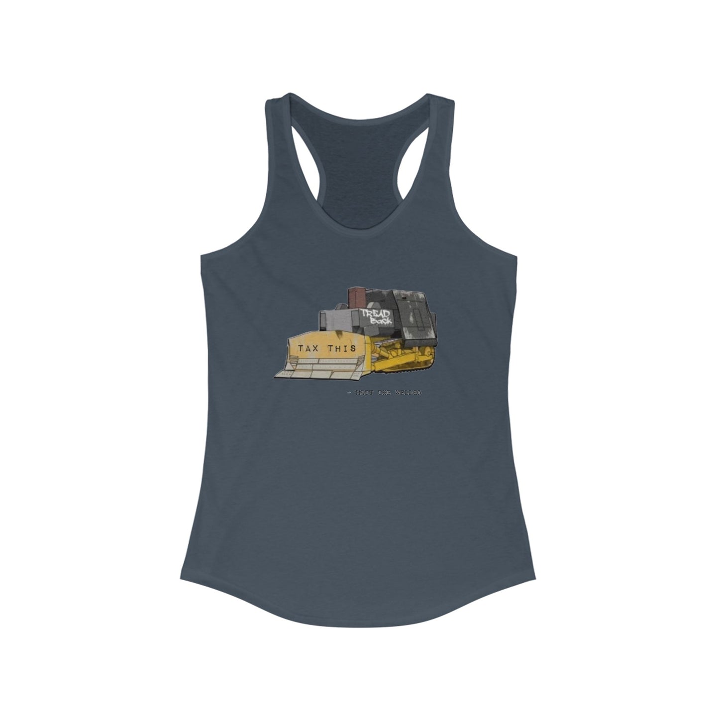 Tread Back Racerback Tank