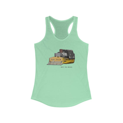 Tread Back Racerback Tank