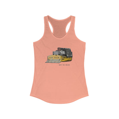 Tread Back Racerback Tank