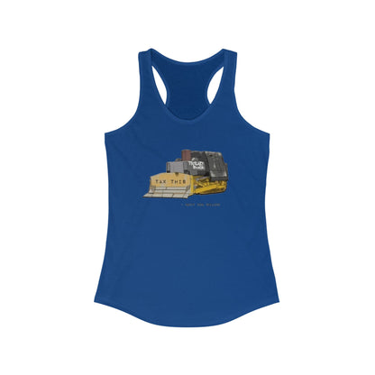 Tread Back Racerback Tank