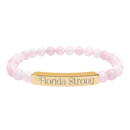 Florida Strong Natural Stone Bracelet