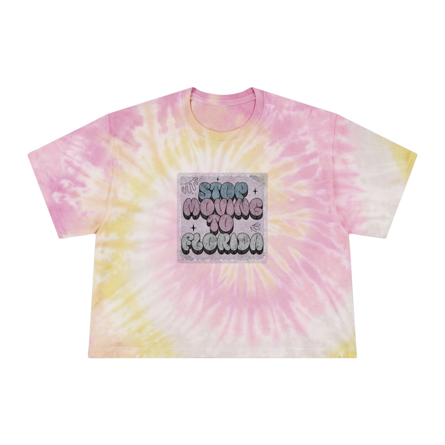 Stop Moving to Florida...But Make It Aesthetic Tie-Dye Crop