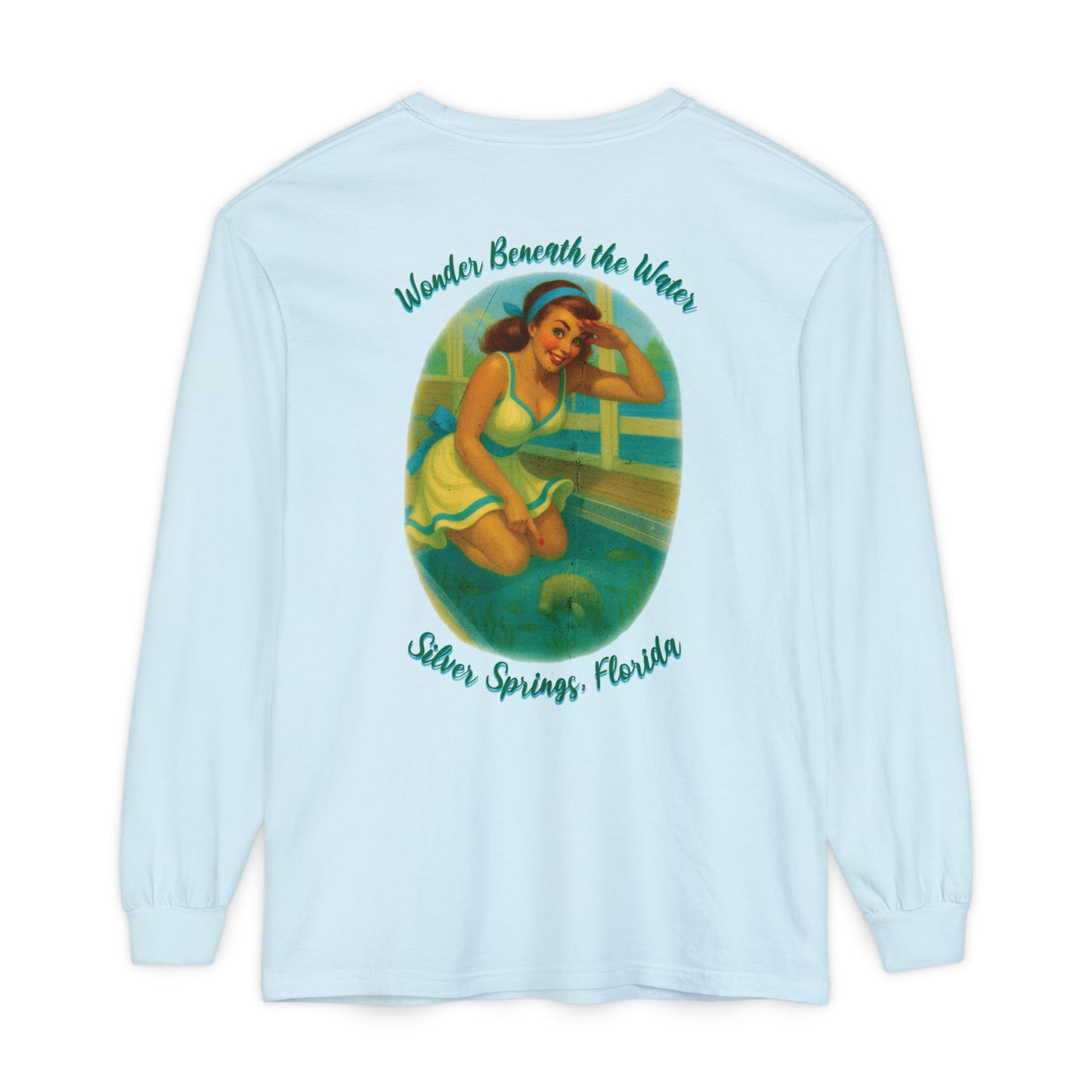 Wonder Beneath the Water Long Sleeve Tee🐊✨