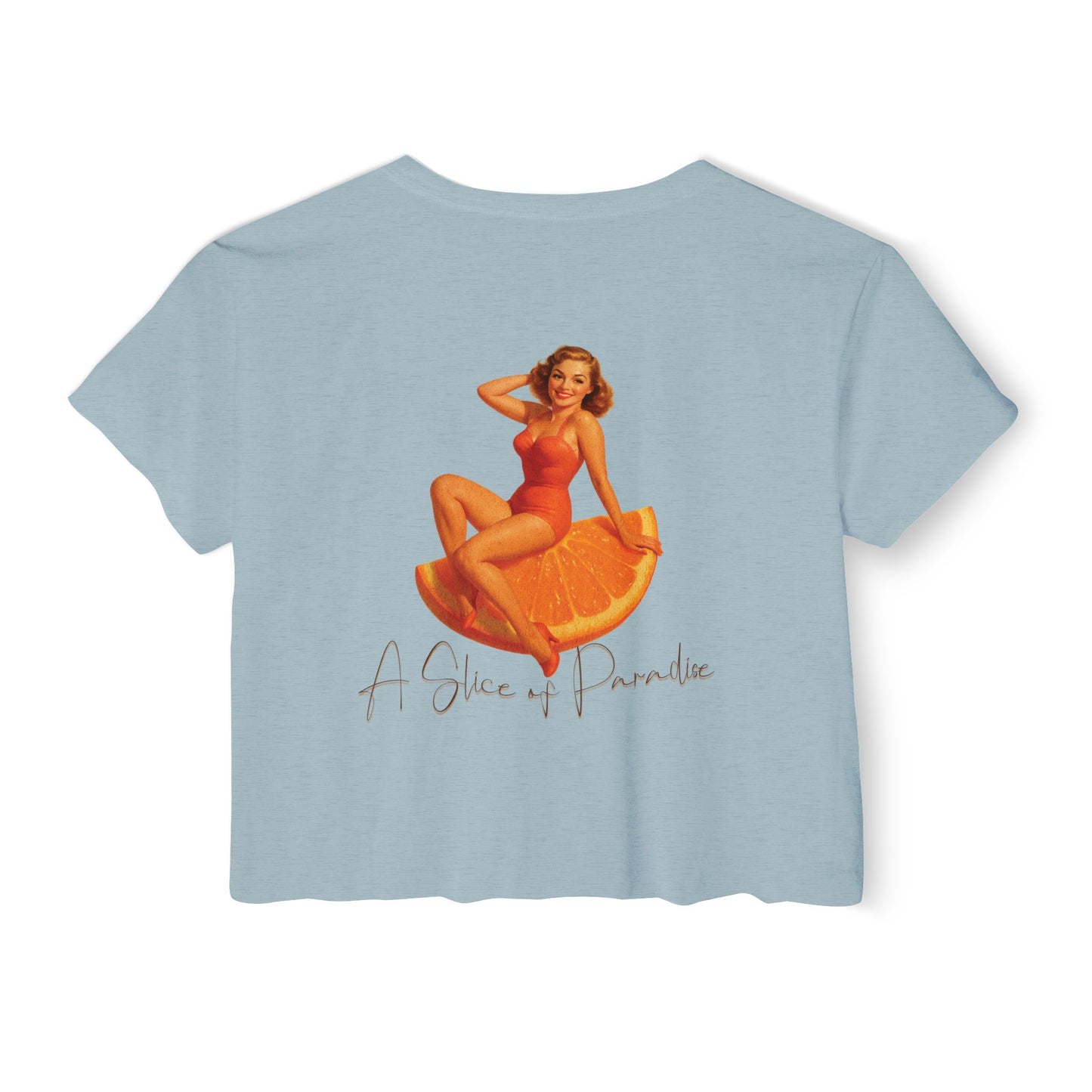 A Slice of Paradise Crop🌞🍊