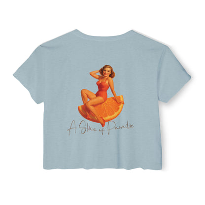 A Slice of Paradise Crop🌞🍊